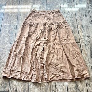 VINTAGE LONG FLOWY SKIRT